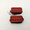 Sällsynta gitarr pickups humbucker keramisk nacke och bro elektrisk gitarr pickups röd 4c