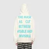 Moda-kedi maskesi hoodies mektup logosu baskılı kapüşonlu kazak çift rahat sokak açık erkekler kadın ceket hfhlwy007