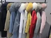 Lavish цвета хаки енота меховой отделкой Мукла меховой бренд женские снежные пальто хаки кролика с подкладкой хаки холст длинные парки Германия