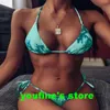 Top Bikinis set One piece Sexy print high waist bikini with ruffles hollow special fabric youfine Dropping Accepted sports Training Designer