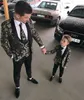 Nya ankomst Groomsmen Groom Tuxedos sjal lapel formell prom party kostym bröllop kostym män kostym blazer pojke formella kostymer 2 stycken jack2268