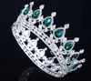 Offre spéciale 2020 étincelant grand mariage Diamante Pageant diadèmes bandeau cristal couronnes de mariée pour les mariées bal Pageant bijoux de cheveux casque