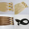 straight wave blonde color bulk human hair for braiding peruvian hair extensions no attachment free sheddingfree tangle 100g one lot