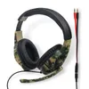 3.5mm Camouflage casque de jeu professionnel Gamer stéréo casque monté sur la tête ordinateur écouteurs pour PS4 PS3 Xbox Switch