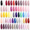 Sugar 122 Color Nail Gel Polish Set UV الورنيش شبه الدائم نقع قبالة جل ورنيش فن الأظافر مجموعة تجميع