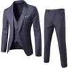 Men039s costumes de tenue de commerce de commerce Suit Men039 Gentleman coréen Version de la Self-Chultivation Suit7802391