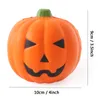 10cm halloween gåva härlig pumpa huvud squishy långsam stigande squeeze elastisk bröd charm stress lindring barn leksak fest favor vt0504