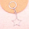 37*35mm hollow star KeyChain, New Fashion Handmade Metal Keychain Party Gift Dropship Jewellery