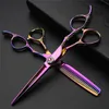 6 7 inch Japan 440c hair scissors professional hairdressing scissors salon shape cutting thinning tools3091