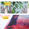 Craft 5D DIY full diamond painting peacock acrylic round or square drill diamond embroidery cross stitch kits home decoration gift1195902