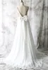 Vitguld Billiga Brudtärna Klänningar 2019 V-Neck Ports Party Dress Maid of Honor Dress Wedding Gästklänningar Formella klänningar
