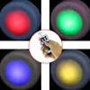 LED Puck Light 6Pcs RGB 12 Colors Wireless LED Under Cabinet Light with Remote Control Battery Powered Dimmable Touch Sensor Closet Light