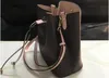 designer Bucket bag pu leather luxury women's handbag shoulder bags crossbody black embossed messenger bag ip54yt