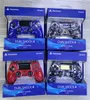 Nowy Camouflage PS4 bezprzewodowa gra Bluetooth GamePad Shock4 PlayStation dla kontrolera PS4 z pakietem detalicznym DHL1904334