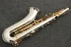 Japant-W037 Bästa kvalitet Tenor Saxofon B Flat Nickel-Plated Music Instrument Tenor Saxofon Professionell gratis frakt