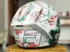 Cara Completa X14 Marquez 93 Pintura Capacete de Motocicleta Anti-Nevoeiro Visor Homem Equitação Carro Motocross Racing Motorbike Capacete-Não-Original-Capacete