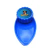 HONEYPUFF Premium Plastic Smoking Herb Grinders Tray 40 MM Magnetizing Tobacco Grinder Roll Combo All In One Smoke Pipe