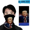 Donald Trump 3D Bandanas Masque Magique Foulard À Usages Multiples En Plein Air Masques Visage Tube Cou Foulards Sport Imprimer Bandana