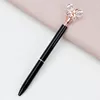 Ballpoint Pens Wholesale Diamond Butterfly Bullet Type 1.0 Fashion Office Stationery Creative Advertising luxury 12 Colors