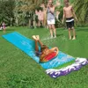 워터 풀 야외 방수 워터 슬라이드 방수기 야외 아이들을위한 야외 아이들의 수영장 - 계단 라이더 성인용 슬라이드 어린이 성인
