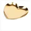 Wyposażenie domu biżuteria serwująca płyta w kształcie serca ornamenty metalowe ciasteczka biuro kolorowy złoty wystrój instagram 90x8.5cm