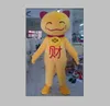 2018 Wysokiej Jakości Hot Dorosły Manki Neko Mascot Fortune Cat Costume Lucky Cat Plush Suit Sprzedaż