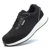 Hot venda- Sapatos de segurança Toe Trabalho leves respirável Sapatos anti estática Reflective Casual Construção Leve respirável Men segurança