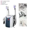 5in1 fat freezing machine waist slimming cavitation rf machine fat reduction lipo laser 2 freezing heads can work at the same time