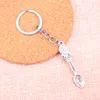 New Keychain 53*11mm Cozinha colher de cozinha pingente Diy Men Car Chain Chain Ring Selder de chaveiro Presente