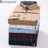 Sergio K Camisa Brand Men Closey Slim Fit Sleeve Shirt Plaid Cotton Cutton Social Plus Size 5XL Men Shirts