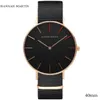 2017 New Designer Hannah Martin Mulheres Ladies Relógio Feminino Mens Top Brand Luxuja Moda Rosa Casual Quartz Nylon Watches7223985