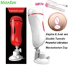 Mizzzee masturbação copo boquete vibrador oral vibrador brinquedos para homem anal vagina real buceta masturbador masculino para homens sucção sexa y191228