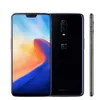 Oryginalny OnePlus 6 4G LTE Telefon komórkowy 6 GB RAM 64 GB ROM Snapdragon 845 Octa Core Android 6.2 "Amoled Pełny ekran 2.5d Glass 20MP HDR NFC Fingerprint ID Face Smart Telefon komórkowy