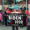 アメリカ合衆国選挙国旗BIDEN MUTIカラー印刷バナー残り2つの銅リングバナー90 * 150 cmスターシンボル12 5フィートC2