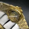 Beste Qualität Nautilus Diamantuhr Automatikwerk Wasserdicht Luxusuhr Mann 40mm Gold Edelstahl Sweep Move Set Diamant Iced Out Uhr