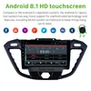 Estéreo de vídeo para coche Android AM FM MP5 de 9 pulgadas para Ford JMC Tourneo 2017-2019 versión baja con soporte AUX Bluetooth cámara de visión trasera