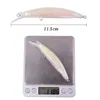 DIY Unpainted Plastic Fishing lure Blank Body 11cm 11g Short Lip Medium Diving Swimbait Hard Baits