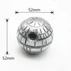 Smerigliatrice Death Star Smerigliatrice per erbe raccoglitore di polline da 55 mm Smerigliatrice per tabacco PokeBall a 3 strati Smerigliatrice rotonda per fumatori VS Smerigliatrice Sharpstone8495177