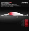 Le migliori esche artificiali per basso 13 cm 14,7 g 4 # ganci Esca dura in plastica wobbler per esche da pesca a mosca