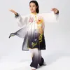 Ropa de Tai chi chino, uniforme de Kungfu, ropa de competición de Taijiquan, kimono bordado de Qigong para mujeres, hombres, niñas, niños, adul2217