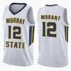 19 35 Kevin Jarrett 23 Culver Durant Texas Tech Red Raider NCAA Colloege Basketball Jersey Ja 12 Morant Murray State Racers University red