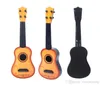 3 mini ukulélé olorful Ukulélé de guitare en bois pour enfants Basswood Soprano Instrument à cordes acoustique 4 cordes cadeau Toy Guitar