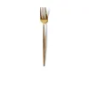 Nuovo arrivato Home Dining Tools Posate in acciaio inossidabile PVD Finitura oro Lucidatura a mano Set di posate Coltello Cucchiaio Forchetta Set7290306