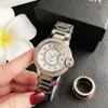 Fashion Brand Watches women Girl crystal style dial steel band Quartz wrist Watch CA 10