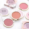 6 kleuren Natural verhelderende blush sojamelk matte parel rouge Blush Hoge kwaliteit Make-up Gezicht Rouge make-up