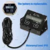 Freeshipping Hot Sale! IP65 Waterproof LCD Display Digital Tachometer Hour Meter for Motorcycle / Boat Engines