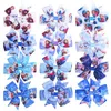 INS 12 colors girl Hair Bow 2.9 inch Princess barrettes Design Girl Kids Hairpin Hair Clips Hair Accessory