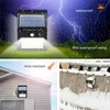 Solar Lights Outdoor Motion Sensor Lamp Wall Light 100LEDs Energy Street Lighting Waterproof Garden Garage Yard Lighting