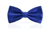 Männer klassischer Smoking Satin Satin Feste Farbe Verstellbarer Hochzeitsfeier Bowtie Fliege Bräutigam Bowknot Herren Krawatten Hochzeitsdekorationen