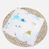 Cotton Verão Toalhas de banho do bebê Muslin Swaddle Cobertores recém-nascido Wraps viveiro cama infantil Swadding Parisarc Robes Quilt 86 cores C7279